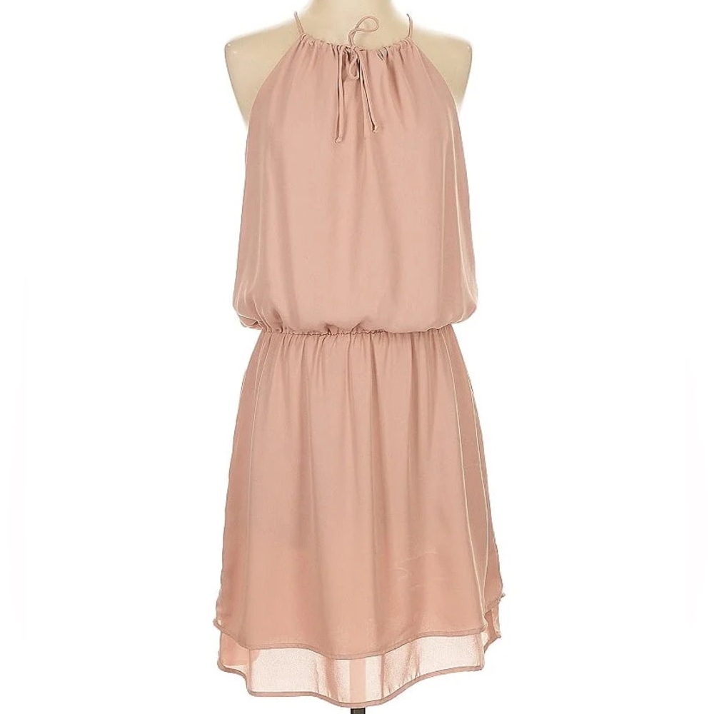 REVOLVE Pink Mini Dress